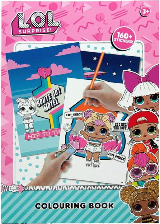 Actual product image L.O.L. Surprise! LOL. Colouring book