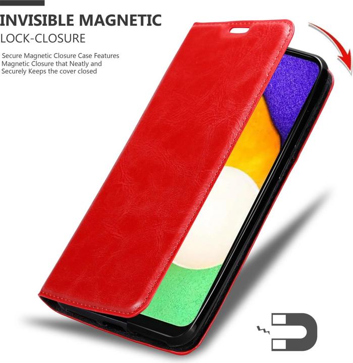 Produktbild Cadorabo Book Invis. Magnet Hülle (Samsung Galaxy A13 5G)