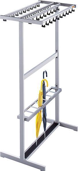 Actual product image eurokraft pro Row coat rack double sided