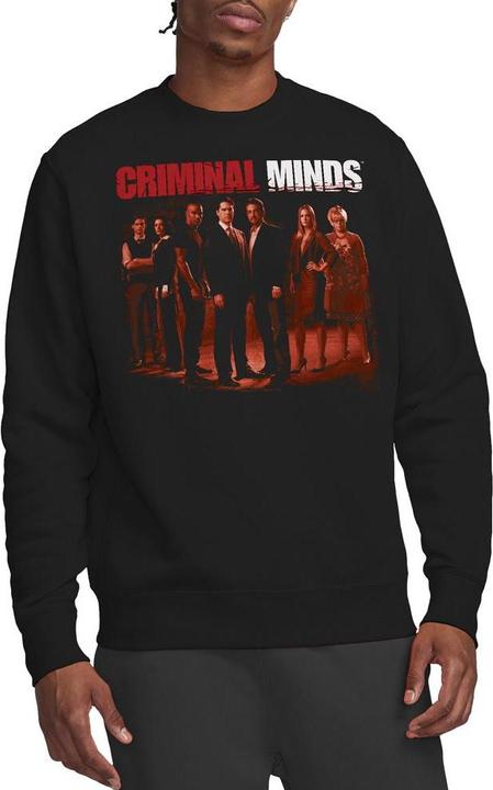 Actual product image Criminal Minds Unisex Adult The Crew Sweatshirt (S)