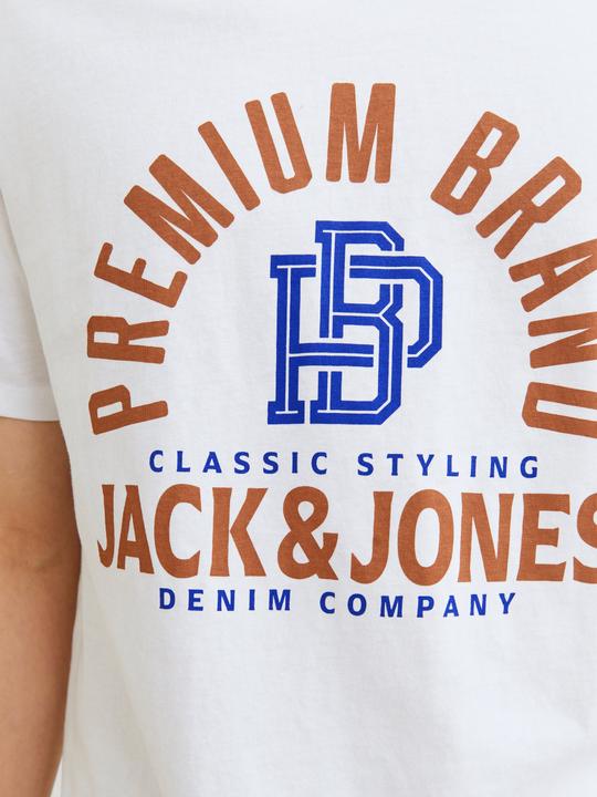 Actual product image Jack & Jones Printed round neck T-shirt T-shirt (S)