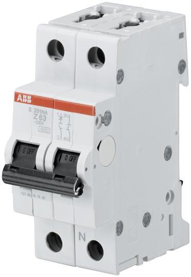 Immagine prodotto ABB S201-Z4NA Interruttore automatico 4A pro M compatto 1 polo+NA