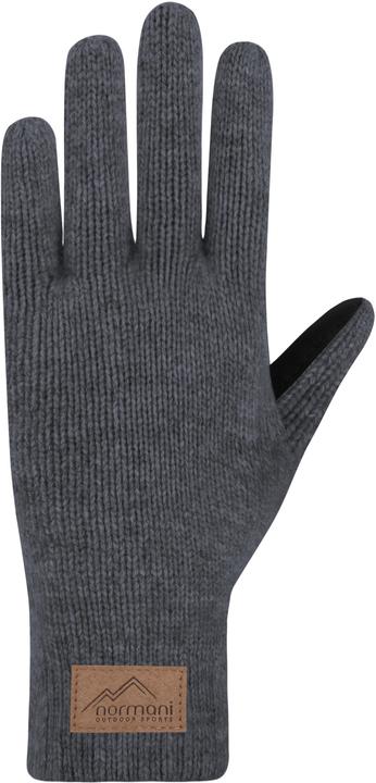 Produktbild Normani Damen Merino Strick-Fingerhandschuhe mit Schafleder „Nakara" - 9643 (7)