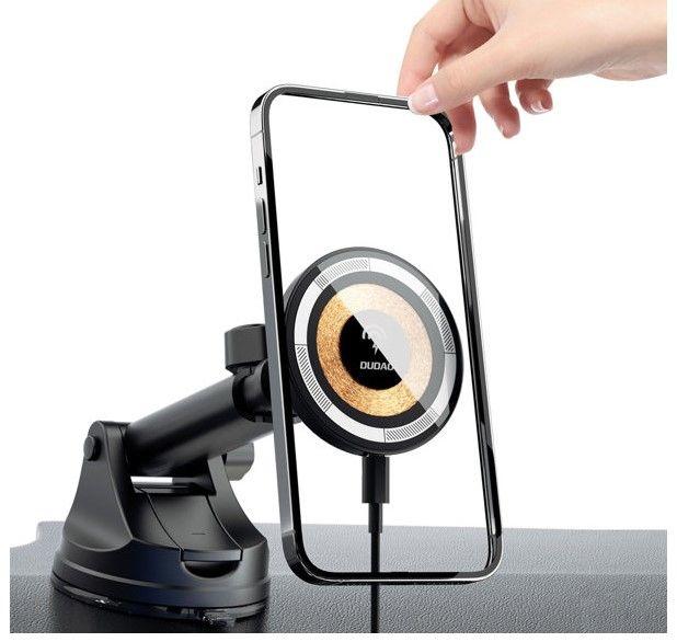 Actual product image Dudao F12MAX+ 15W Wireless Charger and Car holder