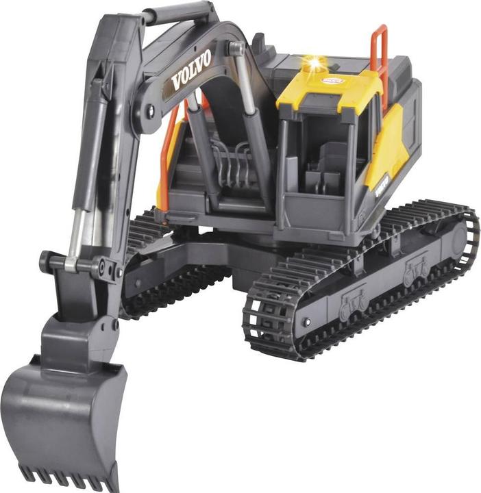 Actual product image Dickie RC Volvo Mini Excavator Steerable Excavator