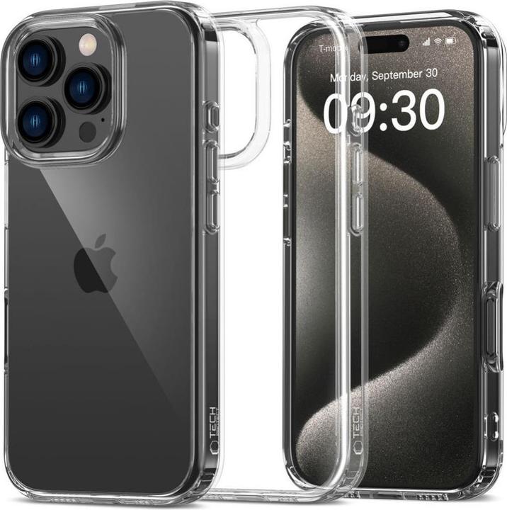 Image du produit Tech-Protect FlexAir Hybrid iPhone 16 Pro Max Case - Transparent (Apple iPhone 16 Pro Max)