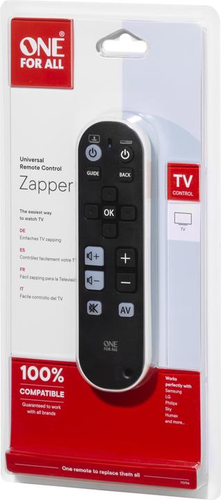 Produktbild One for All URC 6810 TV Zapper (Universal Fernbedienung, Infrarot)
