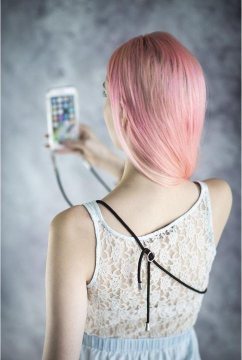 Immagine prodotto Hama Cover a tracolla con laccio da collo per Apple iPhone XR, trasparente (Apple iPhone XR)