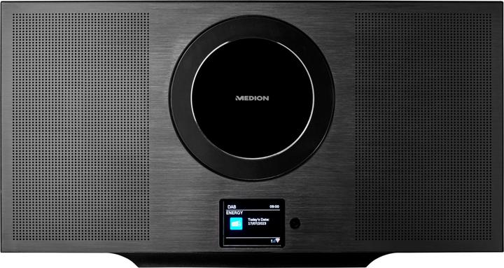 Produktbild Medion Stereoanlage P66348 Schwarz (Spotify Connect, Bluetooth, CD Player, 2x 10 W)