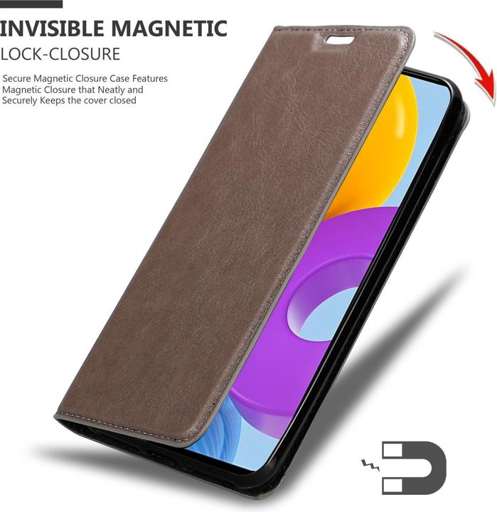 Image du produit Cadorabo Book Invis. Étui magnétique (Samsung Galaxy M52 5G)