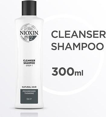 Image du produit Nioxin Shampooing nettoyant 2 (300 ml, Shampoing liquide)