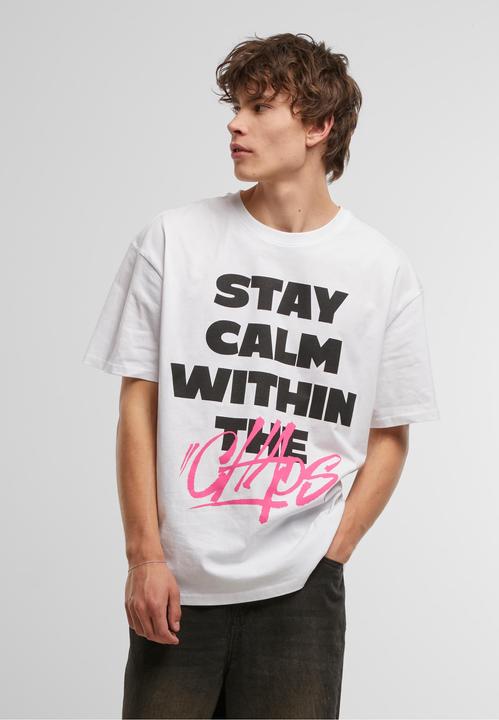 Actual product image Mister Tee MisterTee Stay Calm In Chaos Oversize Tee - 195871 (L)