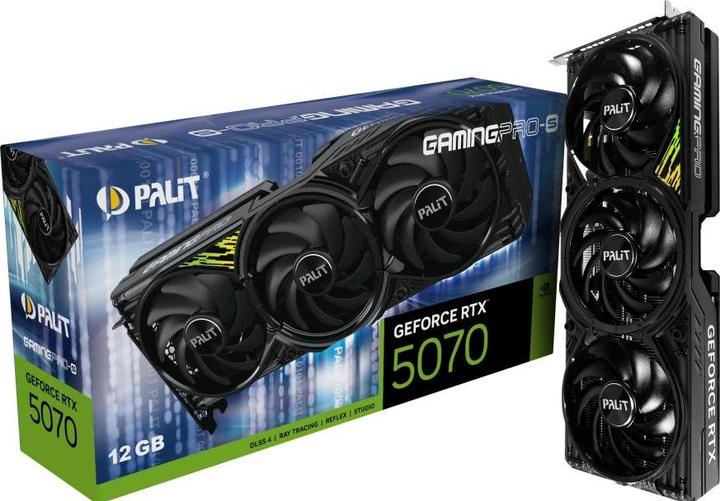Image du produit XpertVision Palit RTX5070 TI GamingPro-S 16GB GDDR7 HDMI 3xDP (16 Go)