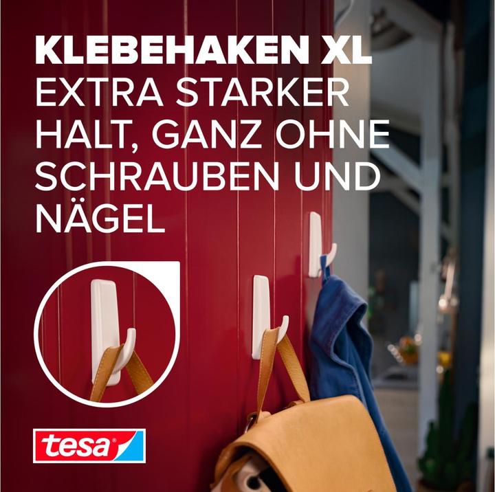 Productafbeelding tesa Powerstrips zelfklevende haak XL