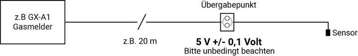 Produktbild Schabus Gas-Sensor 200989 detektiert K