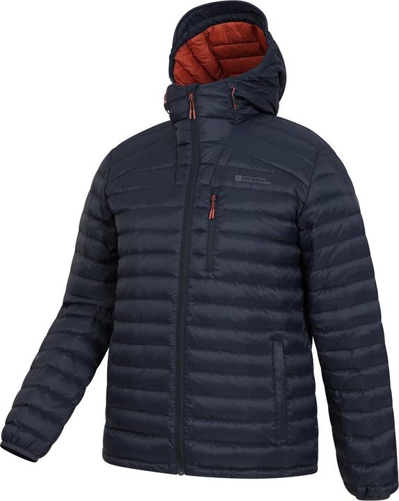 Actual product image Mountain Warehouse Mens Henry II Extreme Down Filled Padded Jacket (XS)