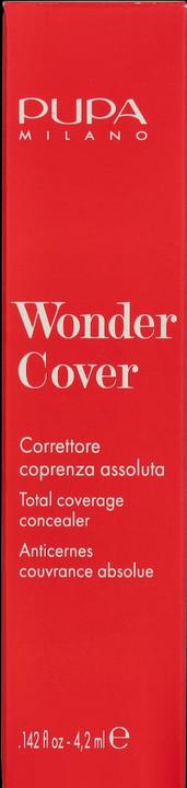 Actual product image Pupa Milano Wonder Cover 001 Porcelain 4.2ml (001 Porcelain)