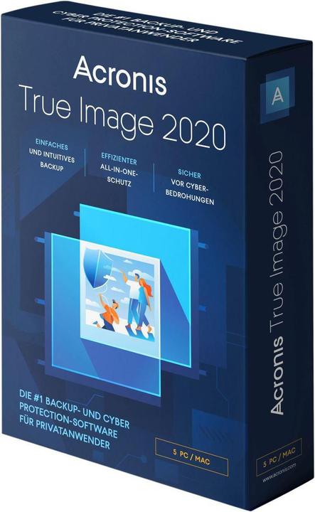 Actual product image Acronis True Image 2020 (1 User, unlimited)