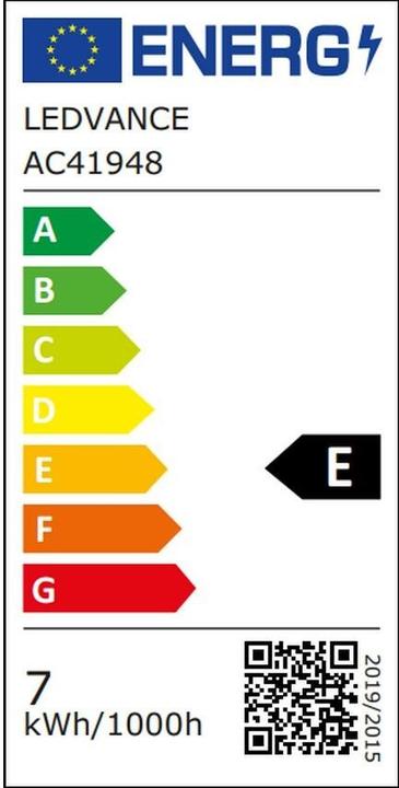 Etichetta energetica Osram Annata 1906 (E27, 6.50 W, 725 lm, 2 x, E)