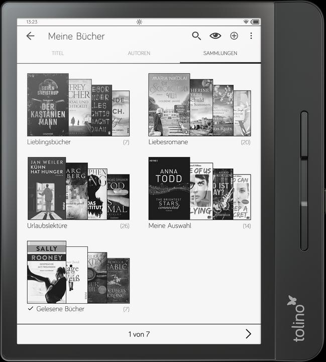 Produktbild tolino epos 2 (8", 8 GB, Black)