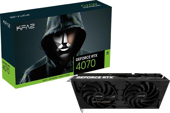 Produktbild KFA2 RTX4070 2X OC (12 GB)