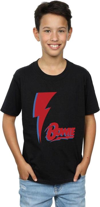 Immagine prodotto David Bowie Red Bolt Maglietta Ragazzi (116)