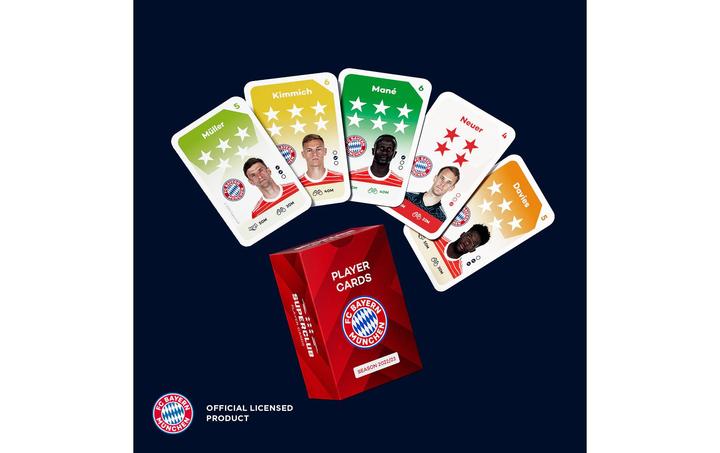 Actual product image Superclub FC Bayern Munich player cards 2023/24 (English)