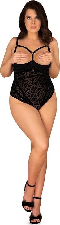 Actual product image Obsessive Jagueria Crotchless Teddy 4XL/5XL (4XL, 5XL)