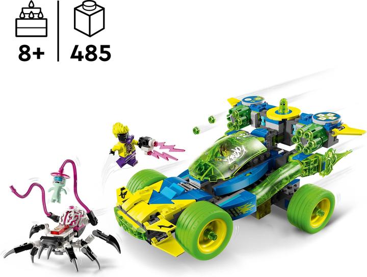 Produktbild LEGO Mateo mit dem Z-Blob Action-Rennwagen (71491, LEGO Dreamzzz)