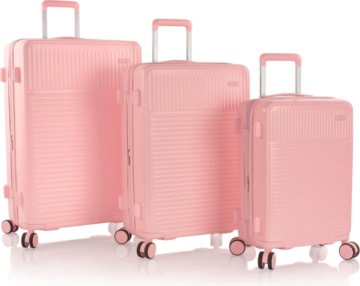 Produktbild Heys Pastel 4 Rollen Kofferset 3-teilig mit Dehnfalte (219 l, XL (ab 115l))