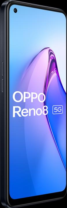 Produktbild OPPO Reno 8 (256 GB, Shimmer Black, 6.43", Dual SIM, 50 Mpx, 5G)