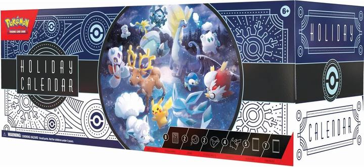 Actual product image Pokémon TCG Holiday Calendar
