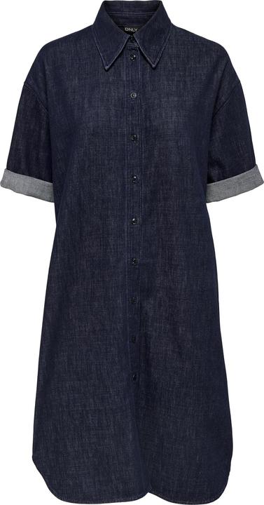 Only Locker geschnitten Hemdkragen Tall Hemd Kleid