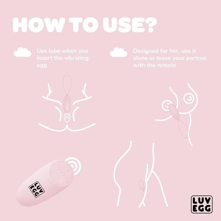 Image du produit Luv Egg Oeuf vibrant