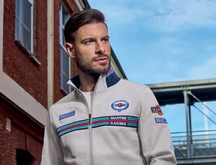 Actual product image Sparco Martini Racing Full Zip Sweatshirt (XXL)