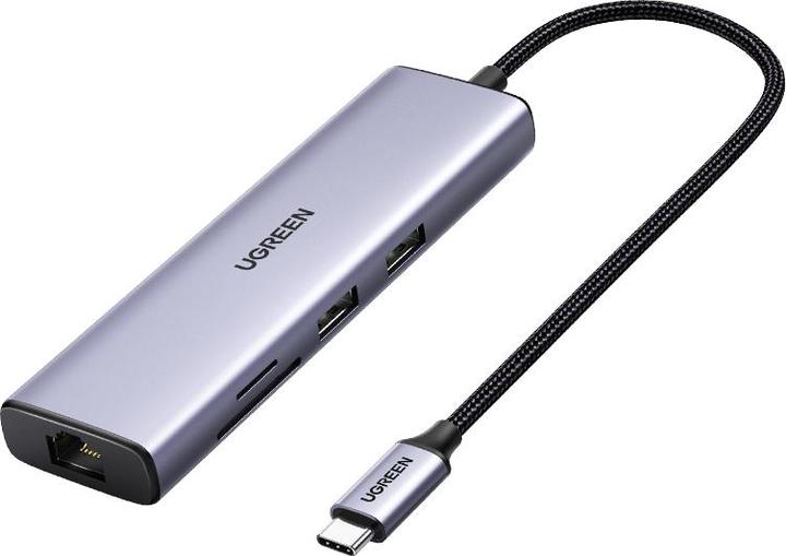Actual product image Ugreen CM512 (USB-C, 7 Ports)