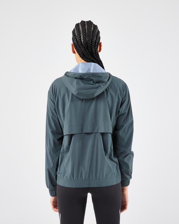 Actual product image Kiprun Women's windproof running jacket - Run 500 Wind green (46)