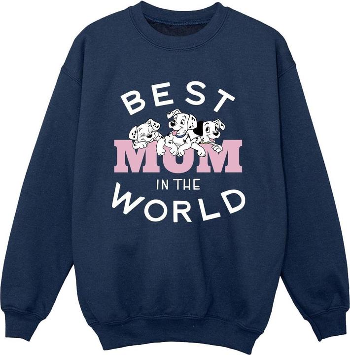 Image du produit Disney - Sweat DALMATIANS BEST MUM IN THE WORLD - Garçon (140, 146)