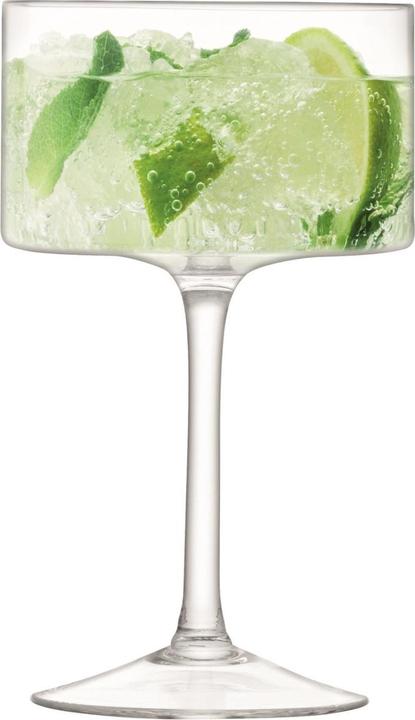 Immagine prodotto LSA Set di 2 bicchieri Otis per champagne e cocktail da 280 ml, trasparenti (28 cl, 2 Occhiali, Bicchieri da champagne)