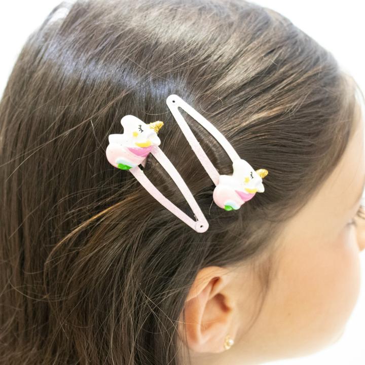 Actual product image Yuko.B Barrettes cheveux 2 pcs. (2 pcs.)