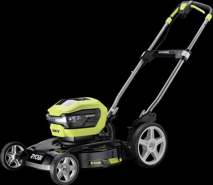 Actual product image Ryobi RY36LMMX51A-140 (Rechargeable battery operated)
