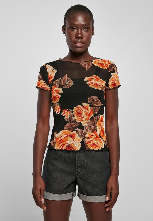 Actual product image Urban Classics Ladies Mesh Tee - 16529 (5XL)