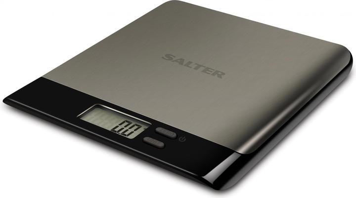 Actual product image Salter 1052A SSBKDR Arc Pro Stainless Steel Digital Kitchen Scale