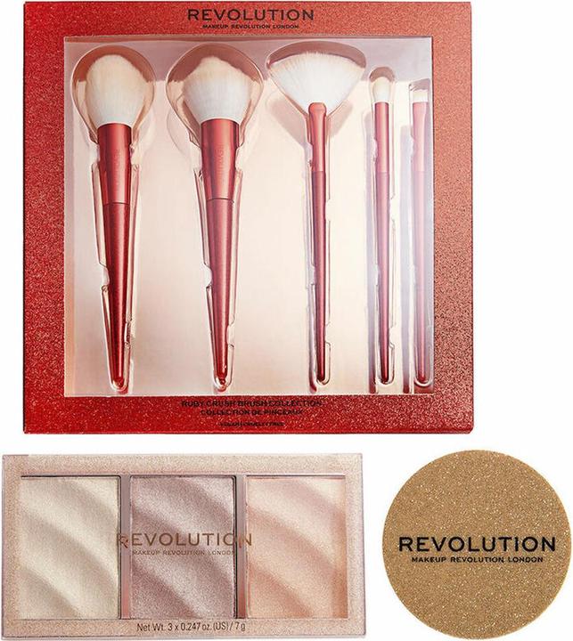Image du produit Makeup Revolution Revolution Makeup 3 Piece Highlighter Set (multicolore, Highlighter)