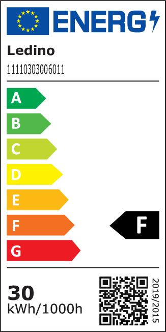 Energy Label Ledino LED spotlight Charlottenburg (2400 lm, IP67, IP65)