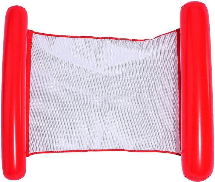 Actual product image Cover-Discount Water Hammock Air Mattress Bathing Fun Red