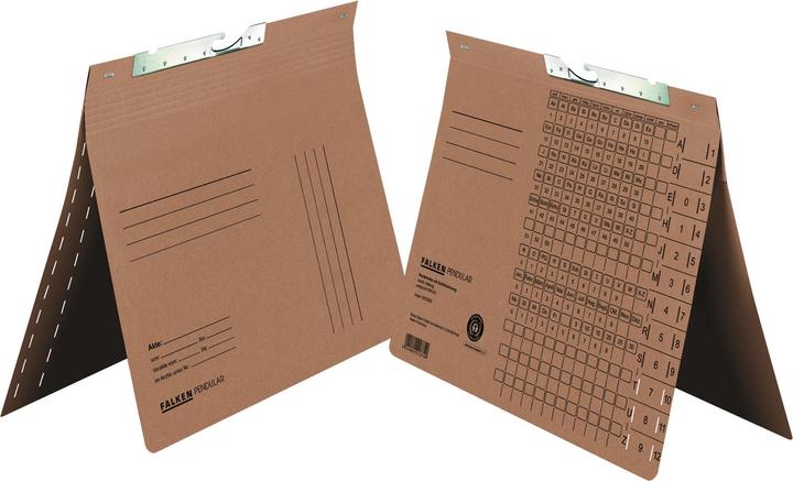 Image du produit Falken Classeur à levier, carton Manila RC, 230 g/qm, DIN A4, 265 x 318 mm, marron, 50 pièces (A4, 1 x)