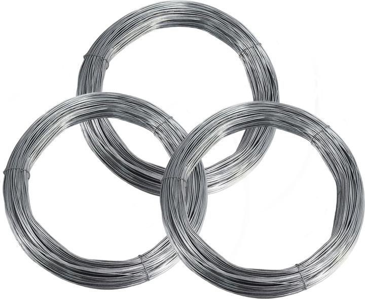 Immagine prodotto Aquagart 375m Spanndraht 3,0mm für Wildzaun Forstzaun Weidezaun Knotengeflecht