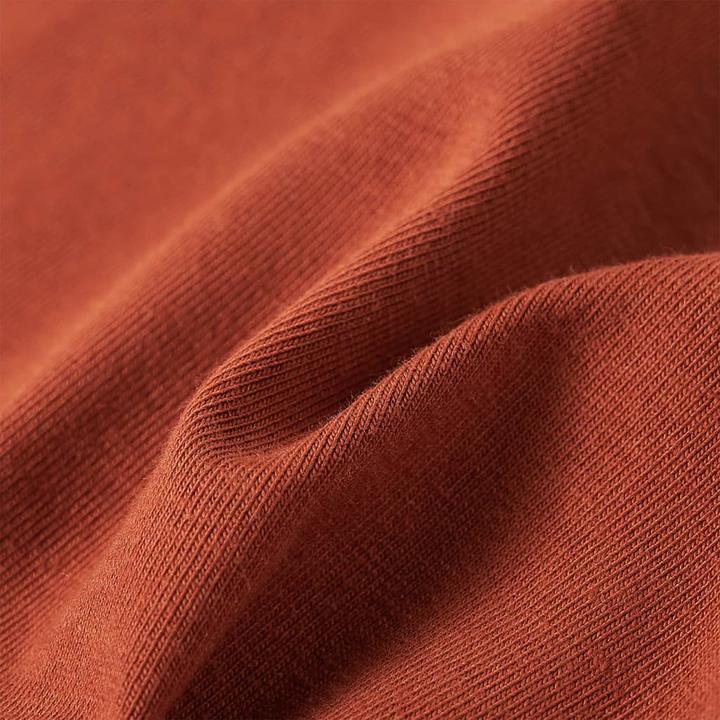 Produktbild VidaXL Kinder-Langarmshirt Cognac 116,Material: 95 % Baumwolle. 5 (116)
