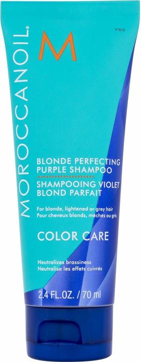 Moroccanoil Blonde Purple Shampoo (70 ml, Liquid shampoo)